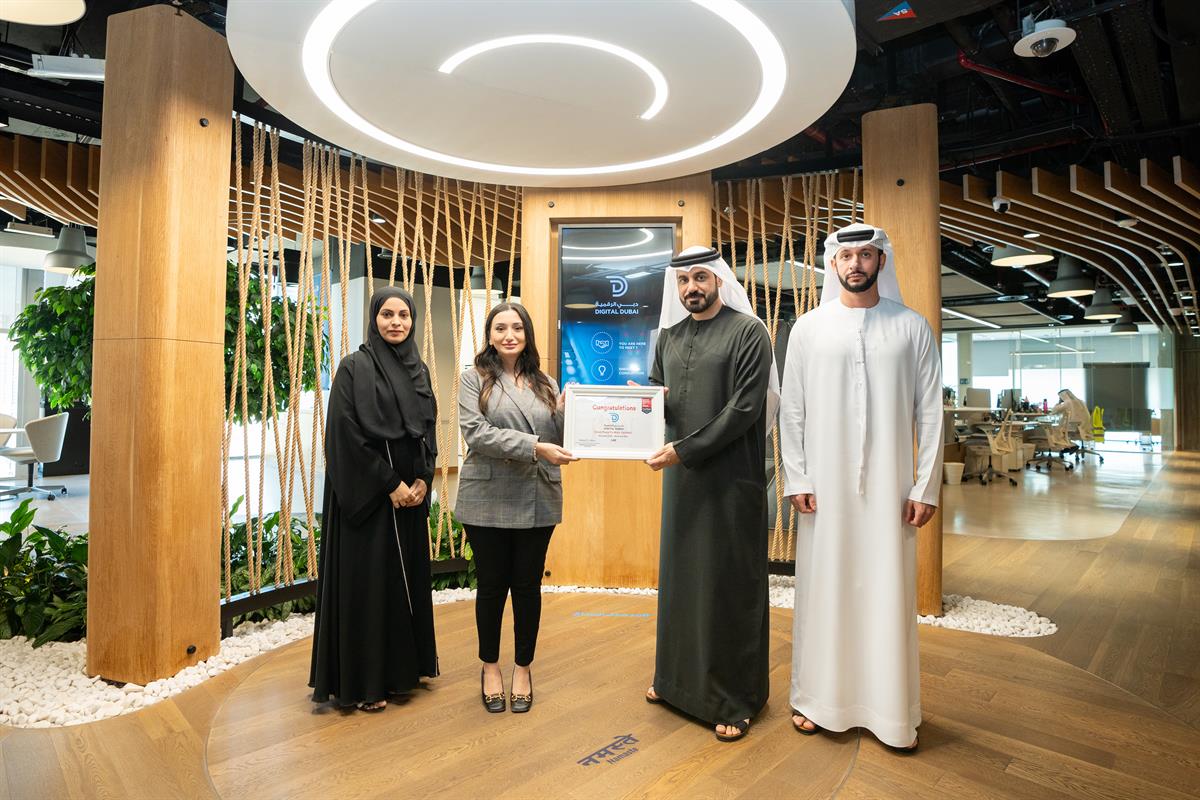 Digital Dubai Awarded Great Place to Work Certificate based on Study recently released by the global institution